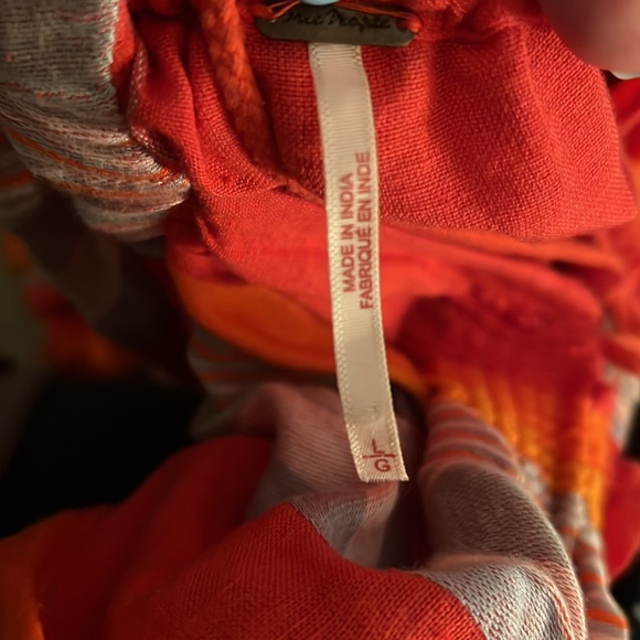 Free People multi stripe maxi with back keyhole, cutest summer dress! - Picture 7 of 7